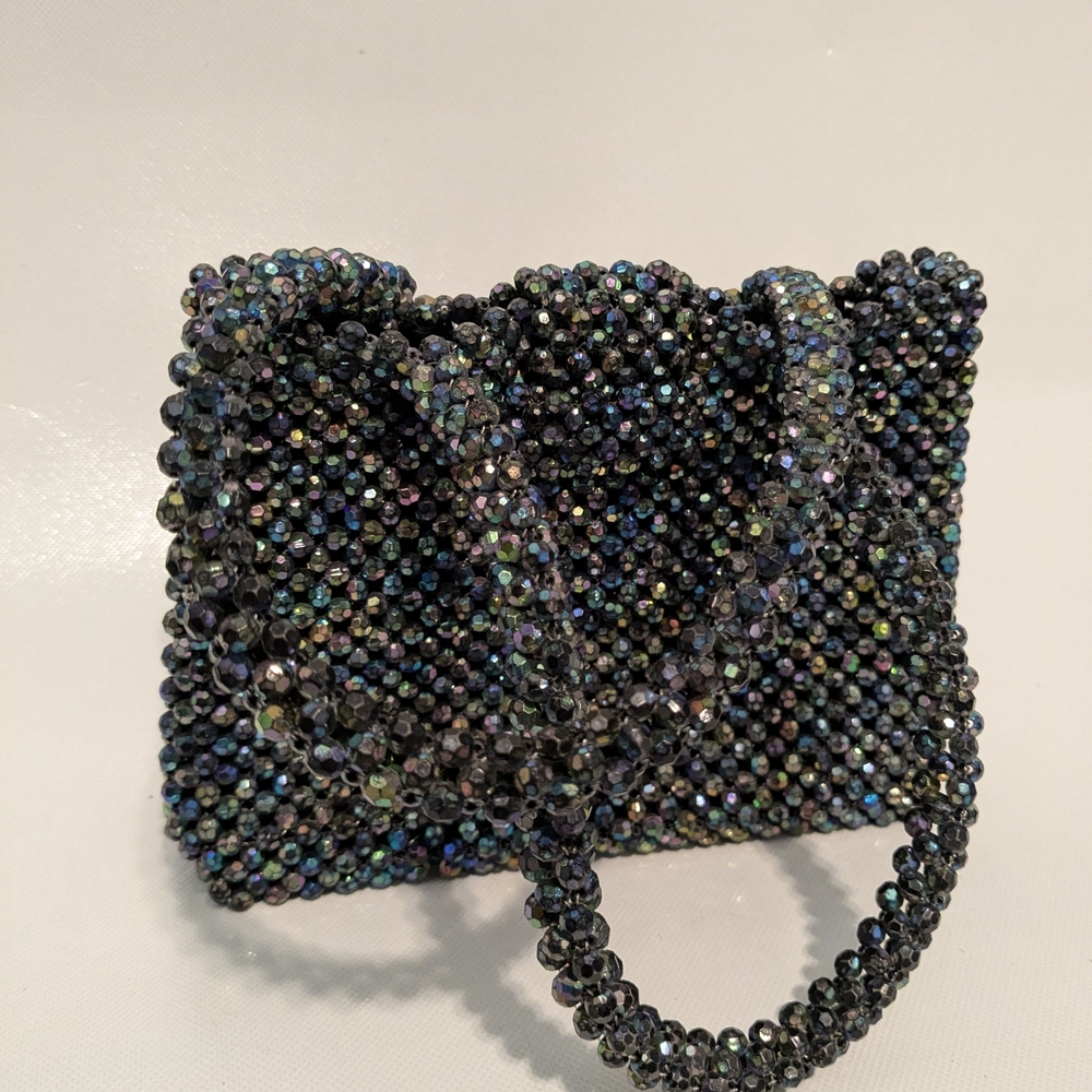Elegant Multicolor Beaded Women's Bag